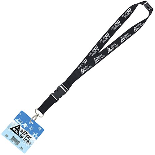 Maverick Lanyard & Badge Combo - 40 inches - 3 1/2 inches x 3 1/2 inches Main Image