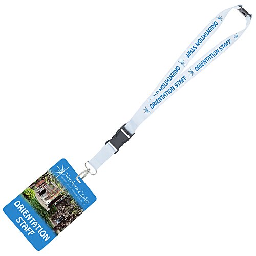 Maverick Lanyard & Badge Combo - 40 inches - 6 inches x 4 inches Main Image