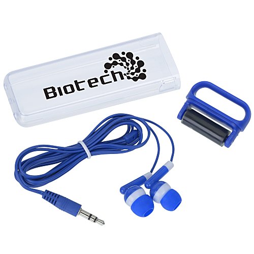Rolling Screen Clean Ear Buds - Closeout Main Image