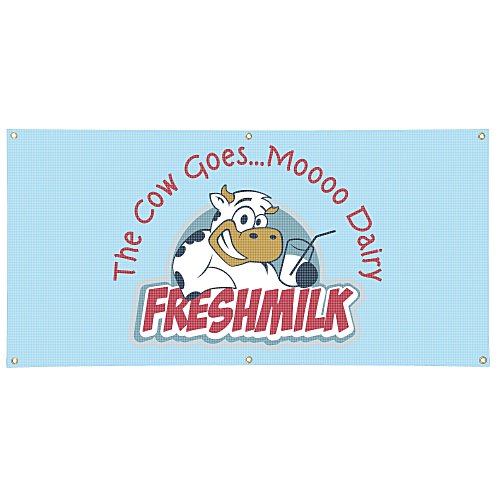 Value Mesh Banner - 2' x 4' Main Image