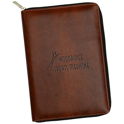 Fabrizio RFID Zip Portfolio Notebook Main Image