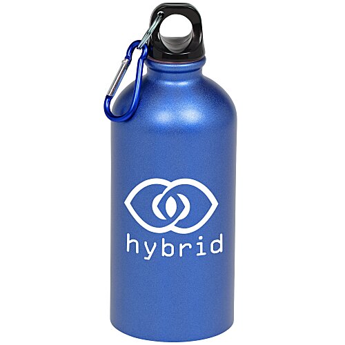 Carabiner Stainless Steel Water Bottle - 16 oz. - Matte Main Image