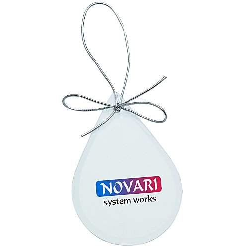 Jade Crystal Ornament - Teardrop - Full Colour Main Image