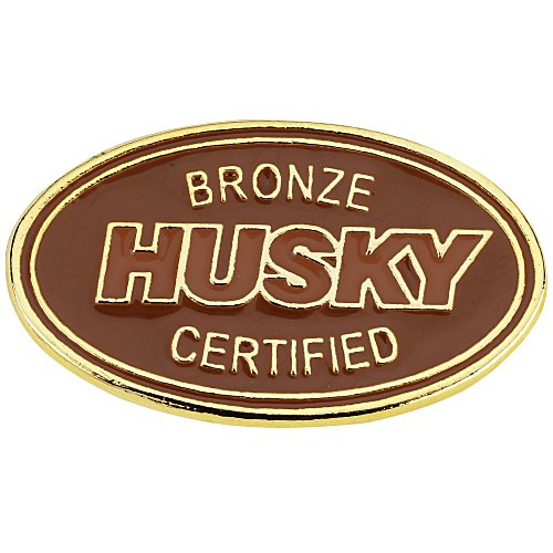 Classic Die Cast Lapel Pin - Oval Main Image