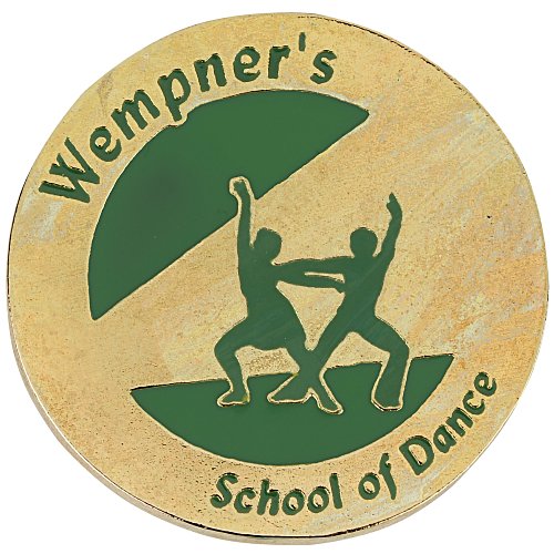 Classic Die Cast Lapel Pin - Round Main Image