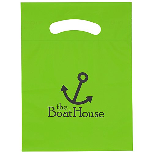 Reinforced Handle Plastic Bag - 10" x 7-1/2" Main Image