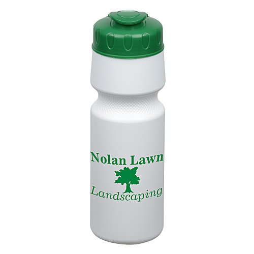 Cruiser Bottle with Flip Lid - 24 oz. - White Main Image
