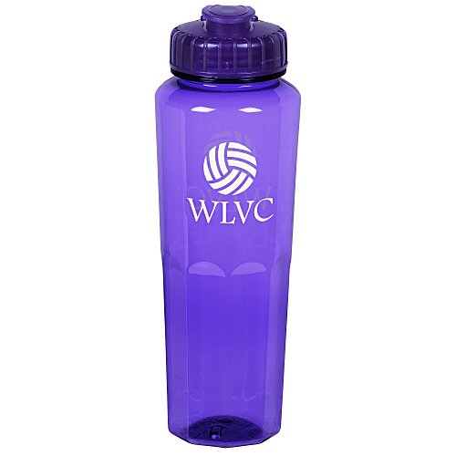 PolySure Retro Water Bottle with Flip Lid - 32 oz Main Image