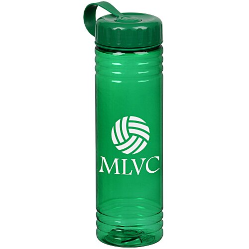 Halcyon Water Bottle with Tethered Lid - 24 oz Main Image