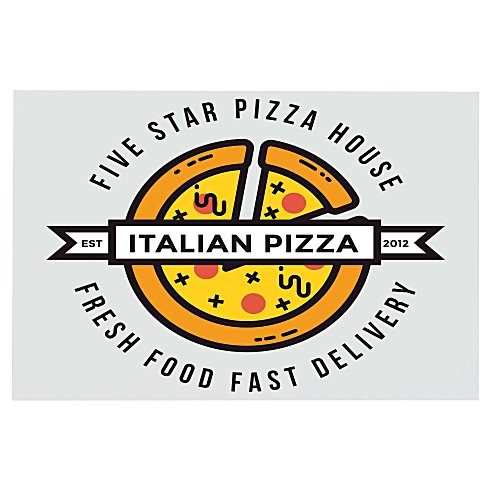Full Colour Static Decal - Rectangle - 2" x 3" Main Image