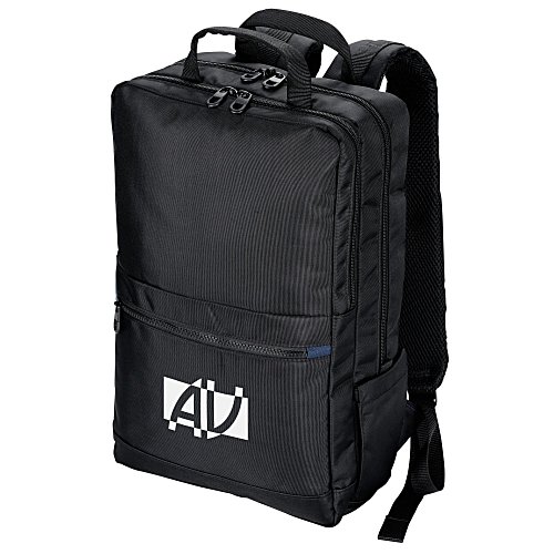 Ollie Laptop Backpack with Duo Charging Cable Main Image