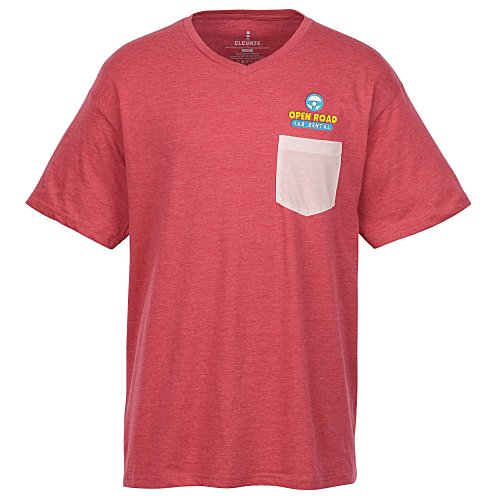 Monroe V-Neck Blend Pocket Tee - Men's - 24 hr Main Image