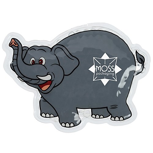 Shaped Mini Aqua Pearls Hot/Cold Pack - Elephant Main Image