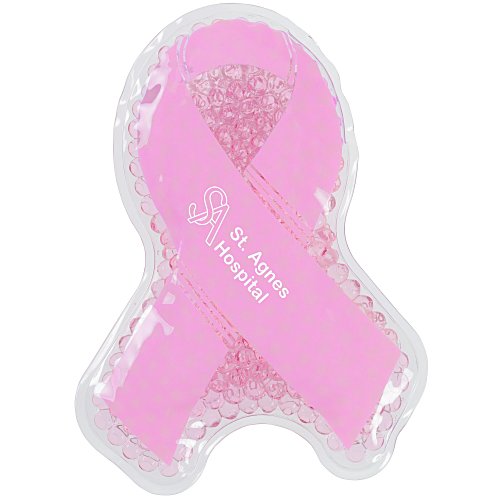 Shaped Mini Aqua Pearls Hot/Cold Pack - Ribbon Main Image
