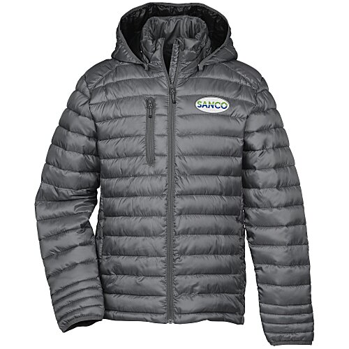 Hudson Quilted Hooded Jacket - Men's Main Image