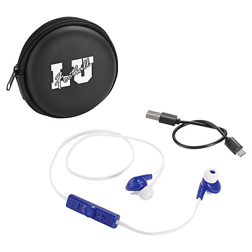 Surge Bluetooth Ear Buds with Zippered Case Main Image