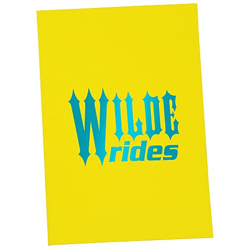 Gloss Paper Two-Pocket Mini Folder - 8-3/4" x 6" Main Image