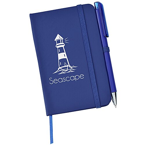 TaskRight Afton Notebook with Pen - 5 1/2 inches x 3 1/2 inches Main Image