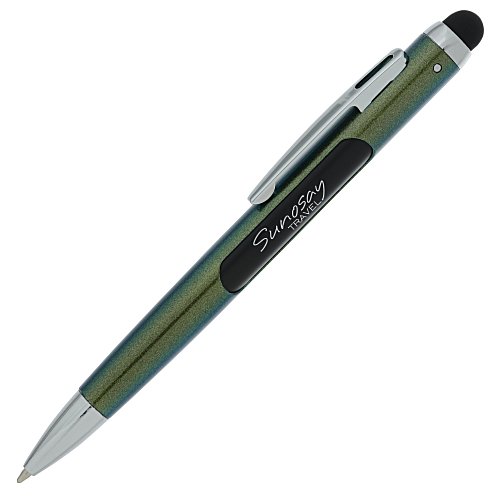 Mimic Chameleon Light-Up Logo Stylus Twist Metal Pen Main Image