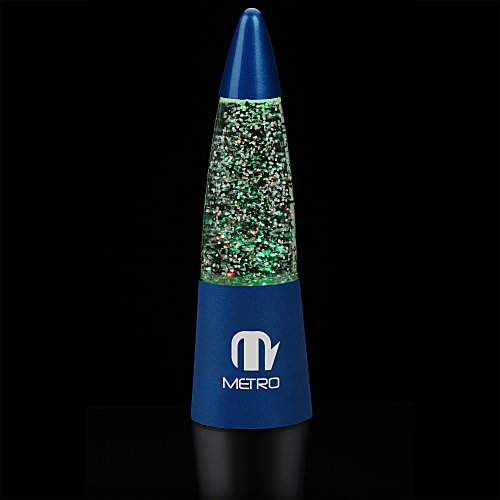 LED Glitter Rocket Lamp Main Image