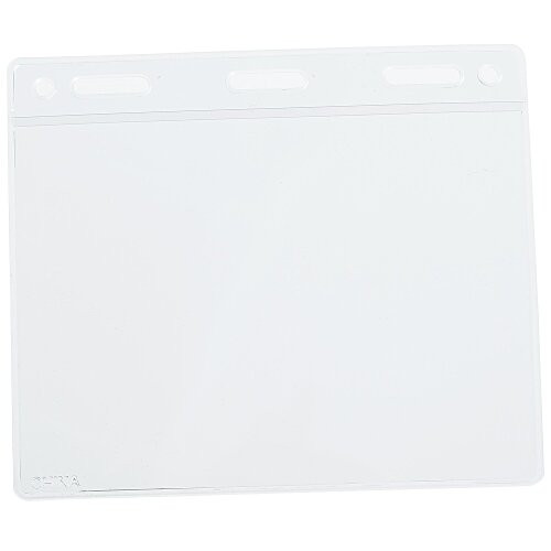 Vinyl Badge Holder with Hi-Back Slot - 24 hr Main Image