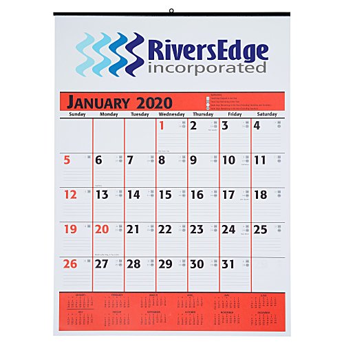 Full Colour Commercial Planner Wall Calendar Main Image