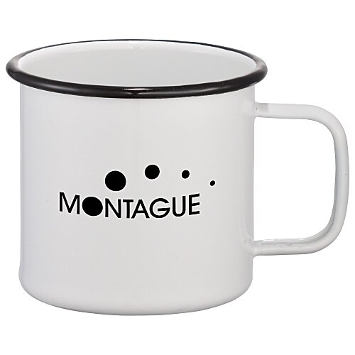 Enamel Metal Mug - 16 oz. Main Image