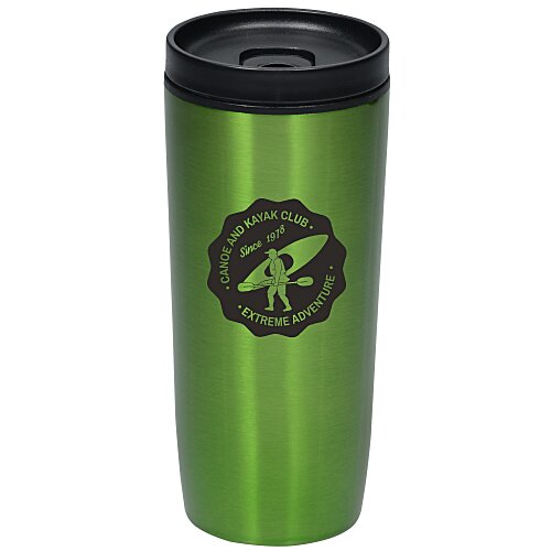 Custom Accent Stainless Travel Mug - 16 oz - Colours Main Image