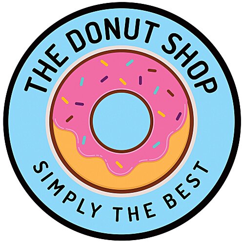 Button Sheeted Stickers - Circle - 3" Main Image