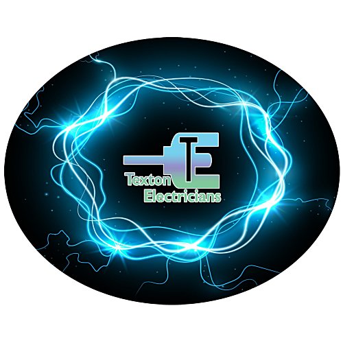 Full Colour Static Decal - Oval - 4" x 5" Main Image