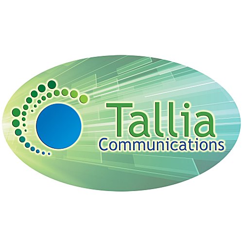 Full Colour Static Decal - Oval - 4" x 7" Main Image