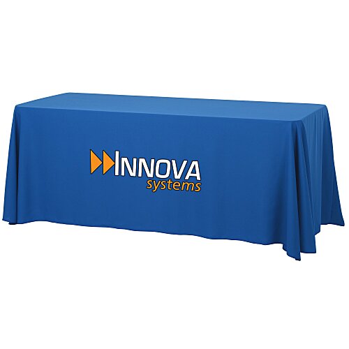 Serged Open-Back Table Throw with Pocket - 6 feet Main Image