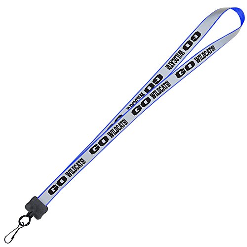 Reflective Lanyard - 3/4 inch - 32 inches - Metal Swivel Snap Hook Main Image