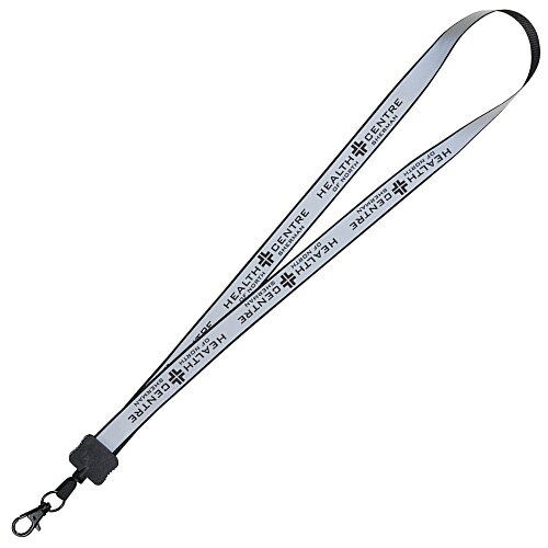 Reflective Lanyard - 3/4 inch - 32 inches - Metal Lobster Claw Main Image