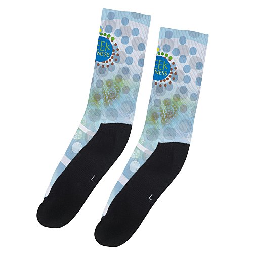 Full Colour Crew Socks - Large Main Image