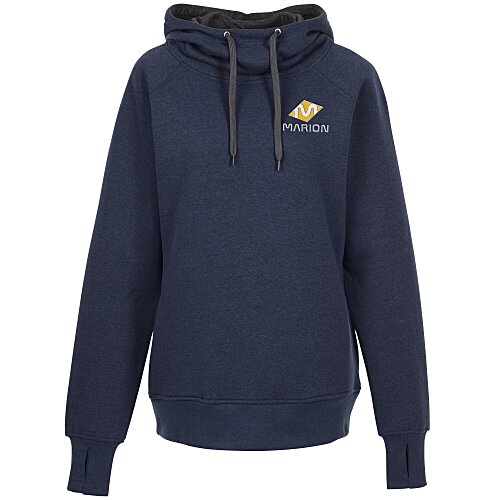 ESActive Vintage Hooded Sweatshirt - Ladies' - Embroidered Main Image