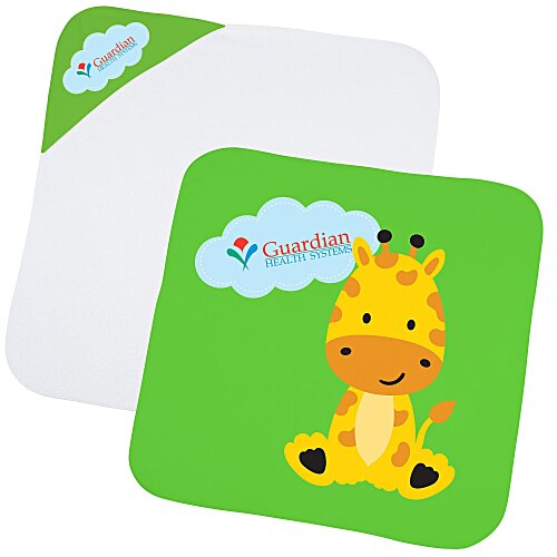 Sublimated Hooded Baby Towel Main Image