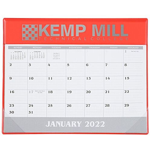 Small Vinyl Desk Pad Main Image