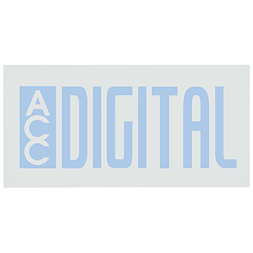 Static Decal - Rectangle - 1-1/2" x 3" Main Image