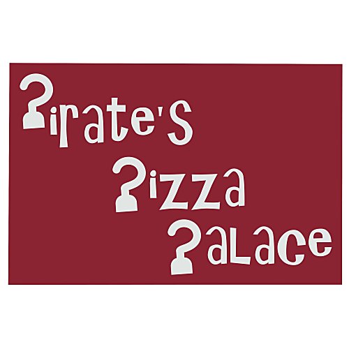 Rectangle Sticker - 3" x 4-1/2" Main Image