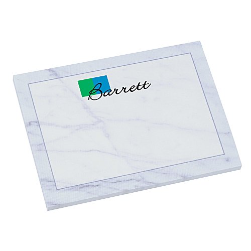 Souvenir Designer Sticky Note - 3" x 4" - Marble - 50 Sheet Main Image