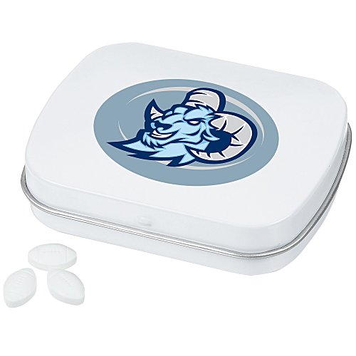 Mint Tin with Shaped Mints - Football Main Image