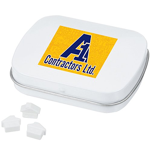 Mint Tin with Shaped Mints - House Main Image