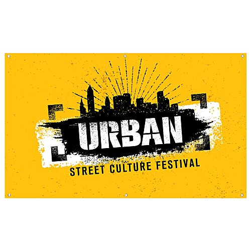 Value Outdoor Banner - 3 feet x 5 feet Main Image