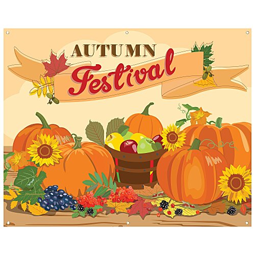 Value Outdoor Banner - 4 feet x 5 feet Main Image