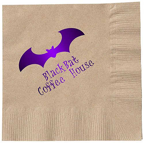 Kraft Beverage Napkin - 2-ply -  Foil Main Image