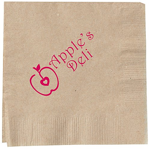 Kraft Beverage Napkin - 1-ply Main Image