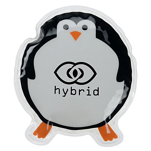 Shaped Mini Aqua Pearls Hot/Cold Pack - Round Penguin Main Image