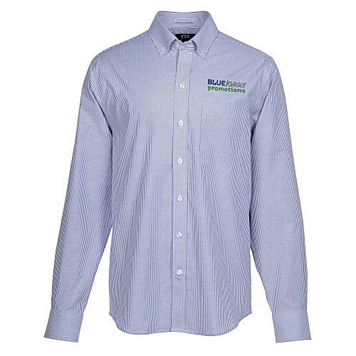 Cutter & Buck Epic Easy Care Stretch Oxford Stripe Shirt - Men's Main Image