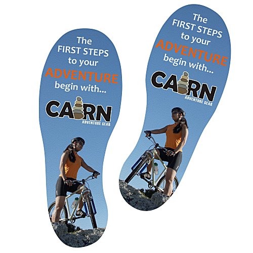 Surface Grip Indoor Removable Graphics - Footprints Main Image